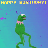 每日GIF(2020-11-12)的gif-Happy Birthday GIF by MOODMAN
