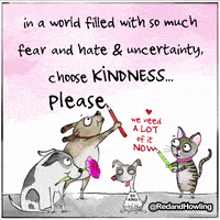 每日GIF(2020-11-14)的gif-Be Kind Love GIF by Red & Howling