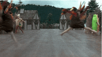 每日GIF(2020-11-16)的gif-Thanksgiving Turkeys GIF