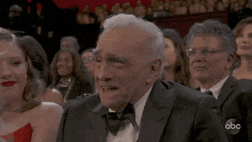 每日GIF(2020-11-18)的gif-Martin Scorsese Laughing GIF by The Academy Awards