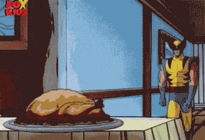 每日GIF(2020-11-21)的gif-thanksgiving wolverine GIF