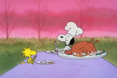 每日GIF(2020-11-22)的gif-Charlie Brown Eating GIF by Peanuts