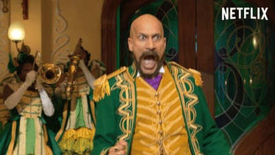 每日GIF(2020-11-22)的gif-Screaming Christmas Journey GIF by NETFLIX