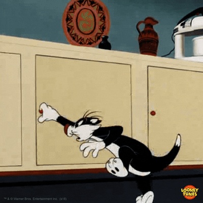 每日GIF(2020-11-25)的gif-Hungry Thanksgiving GIF by Looney Tunes