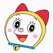 水江未来的gif的gif-ドラミちゃんを元の姿に戻して！