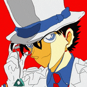 水江未来的gif的gif-怪盗キッドを元の姿に戻して！