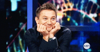 每日GIF(2020-11-29)的gif-Jeremy Renner Aw Shucks GIF