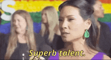 每日GIF(2020-12-03)的gif-lucy liu superb talent GIF by Tony Awards