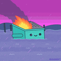 每日GIF(2020-12-03)的gif-This Is Fine GIF by 100% Soft