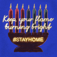 每日GIF(2020-12-04)的gif-Candle Stay Inside GIF by INTO ACTION