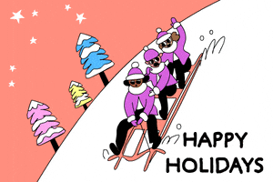 每日GIF(2020-12-07)的gif-happy holidays GIF by GIPHY Studios Originals