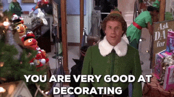 每日GIF(2020-12-07)的gif-you are very good at decorating will ferrell GIF