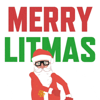 每日GIF(2020-12-09)的gif-Merry Christmas Dance GIF by SportsManias