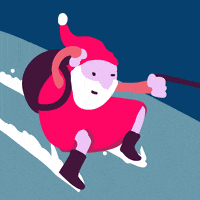 每日GIF(2020-12-10)的gif-santa claus christmas GIF