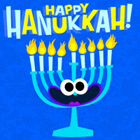 每日GIF(2020-12-11)的gif-Happy Hanukkah GIF by GIPHY Studios Originals