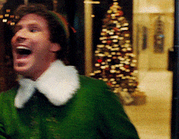 每日GIF(2020-12-13)的gif-Will Ferrell Christmas GIF