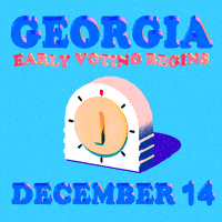 每日GIF(2020-12-15)的gif-Vote Early Senate Race GIF by #GoVote