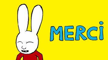 每日GIF(2020-12-15)的gif-Merci Beaucoup GIF by Simon Super Rabbit