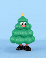 每日GIF(2020-12-16)的gif-Christmas Tree GIF by Eva Cremers