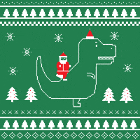 每日GIF(2020-12-16)的gif-Feels Santa Claus GIF by Sherchle