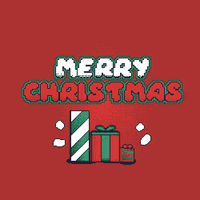 每日GIF(2020-12-16)的gif-Merry Christmas GIF by Flossquiat