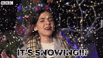 每日GIF(2020-12-17)的gif-Snowing Outside Lauren Layfield GIF by CBBC