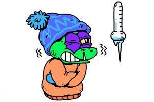 每日GIF(2020-12-17)的gif-Winter Freezing GIF by GIPHY Studios Originals