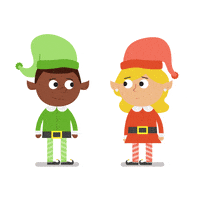 每日GIF(2020-12-18)的gif-Animation Christmas GIF by LooseKeys