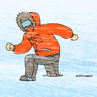 每日GIF(2020-12-19)的gif-Snow Winter GIF by Elle