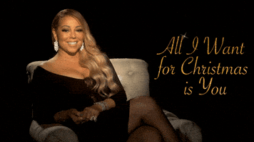 每日GIF(2020-12-20)的gif-Merry Christmas GIF by Mariah Carey