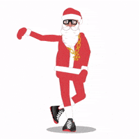 每日GIF(2020-12-26)的gif-Merry Christmas Dancing GIF by SportsManias