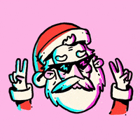 每日GIF(2020-12-26)的gif-Merry Christmas GIF by Carly Berry