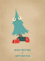 每日GIF(2020-12-26)的gif-Merry Christmas Animation GIF by Lisa Vertudaches