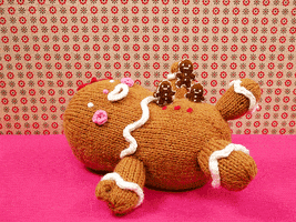 每日GIF(2020-12-26)的gif-Eat Merry Christmas GIF by Mochimochiland