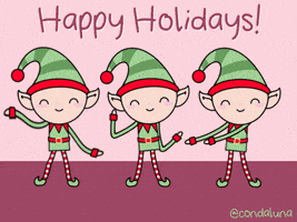 每日GIF(2020-12-27)的gif-Happy Merry Christmas GIF