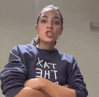 每日GIF(2020-12-30)的gif-Alexandria Ocasio Cortez GIF by GIPHY News