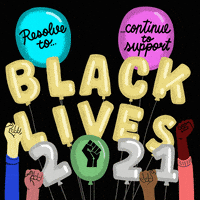 每日GIF(2020-12-31)的gif-Black Lives Matter Support GIF by INTO ACTION