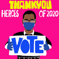每日GIF(2020-12-31)的gif-Postal Worker Thank You GIF by INTO ACTION