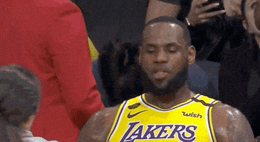 每日GIF(2020-12-31)的gif-Lebron James Eating GIF by ESPN