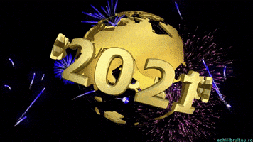 每日GIF(2021-01-01)的gif-New Year Celebration GIF by echilibrultau