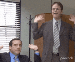 每日GIF(2021-01-01)的gif-Excited Season 2 GIF by The Office
