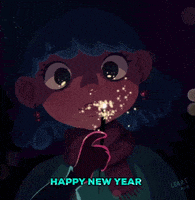 每日GIF(2021-01-02)的gif-New Year Love GIF by leart