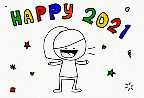 每日GIF(2021-01-02)的gif-Happy New Year GIF