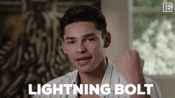 每日GIF(2021-01-03)的gif-Sexy Lightning Bolt GIF by DAZN
