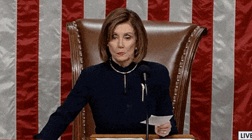 每日GIF(2021-01-04)的gif-Stop It Nancy Pelosi GIF by GIPHY News