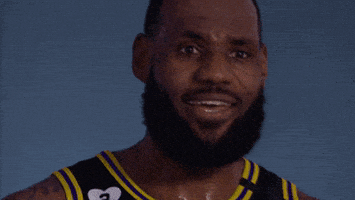 每日GIF(2021-01-04)的gif-Look Over There Lebron James GIF by NBA