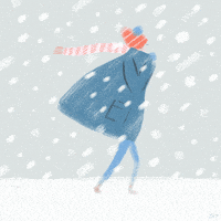 每日GIF(2021-01-05)的gif-Great Outdoors Snow GIF by Libby VanderPloeg