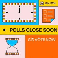 每日GIF(2021-01-06)的gif-Vote Now Election Day GIF by Creative Courage