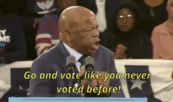 每日GIF(2021-01-06)的gif-John Lewis Vote GIF by GIPHY News