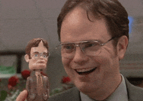每日GIF(2021-01-08)的gif-The Office Bobblehead GIF